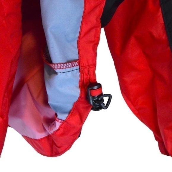 Men’s Columbia Packable Lightweight Windbreaker Jacket, Red/Black - Size XL - Picture 6 of 13